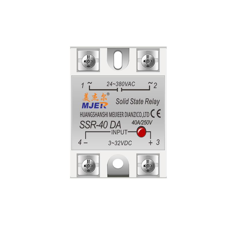 Single-phase solid-state relay white